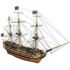 Modellschiff-Set, Holz, HMS Victory, 1:200, 500 mm lang