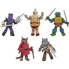 Pusaudžu mutantu bruņurupuči nindzjas: Technodrome Deluxe Minimates kastes komplekts