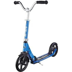 Micro Cruiser Scooter zum cruisen Kinderscooter ab 5 Jahren Farbe blau