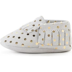 BirdRock Baby Moccasins Soft Sole Leather Boys and Girls Shoes for Children, Babies and Toddlers