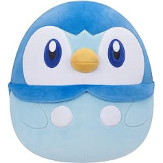 Bizak Squishmallow Piplup 35 cm oficiālais Pokemon mīkstais plīša spilvens (63220041)