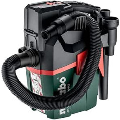 Metabo AS 18 L PC Compact Battery Putekļu sūcējs 18 V - Kaste ar manuālu filtra tīrīšanu - 602028850