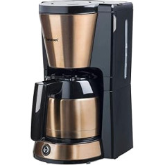 Bestron filtra kafijas automāts 8 tasēm kafijas automātam ar 1 litra termisko krūzi, ietver pastāvīgu filtru un automātisku izslēgšanos 900 W vara