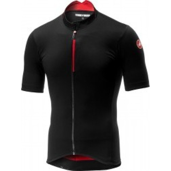 Castelli Velo krekls ESPRESSO Jersey L Black/Red