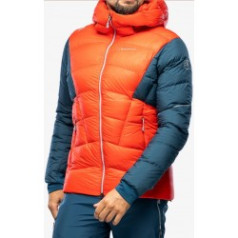 Jaka SUPERCOULOIR 1000 Down JKT M L Poppy/Storm Blue