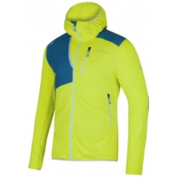 Jaka LUCENDRO Thermal Hoody M XL Lime Punch/Storm Blue