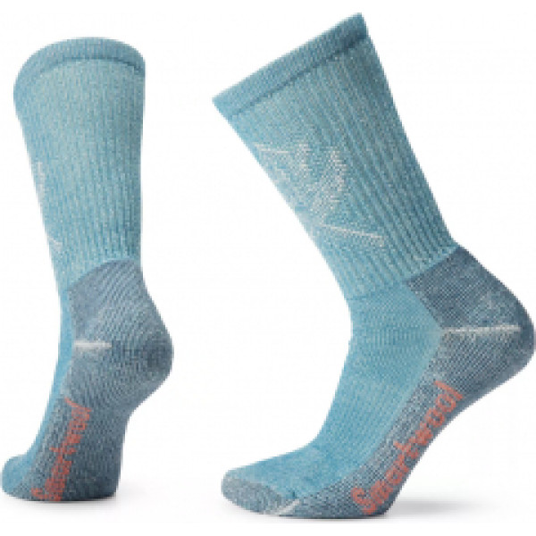 Zeķes WS HIKE Classic Edition Light Cushion Leaf Pattern Crew Socks S Twilight Blue