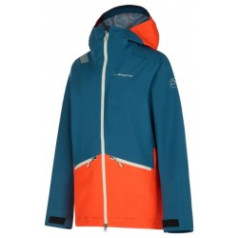 Jaka CHASER EVO Shell Jkt W L Storm Blue/Cherry Tomato