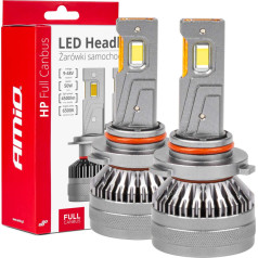 LED automobilių lemputės hp full canbus hb3 9005 amio-03678