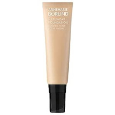 Annemarie Börlind ANNEMARIE BÖRLIND Naturwear Foundation Light (30 ml) - noteiktas sejas kontūras, svaigs mirdzums, dabiska, vienmērīga ādas sejas krāsa, mirdzošai sejas krāsai - vegāns