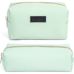 MAANGE Makeup Bag 2pcs Cosmetic Bag, Green, Green Makeup Bags