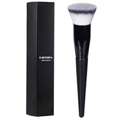 Happiton Aplauzuma otiņas tonālais krēms Kabuki Flat Top Face Brush šķidram krēmam vai nevainojamam pūdera pūderim, polka dot konsīleris