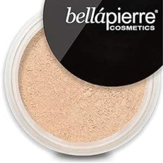 Bellapierre Cosmetics Bellapierre minerālais tonālais krēms SPF 15, birstošs apdares pulveris, tīrs dabisks, vegānisks un bez cietsirdības, pilnībā sedz, hipoalerģisks un drošs visiem ādas tipiem, bez eļļas un talka, 9,1 g Blondie