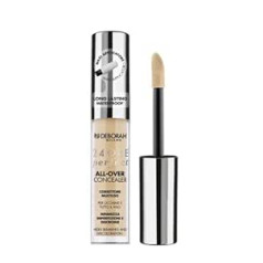 Deborah Milano Liquid Corrector 24 stundu perfekts visaptverošs korektors, 2.1 viegls, noturīgs un ūdensizturīgs, augsts blīvums, samazina pilnību, tumšos lokus un sejas diskomiju