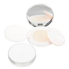 Angoily Pack of 2 Body Powder Air Cushion Puff Case Cushion Foundation Case with Puff Travel Powder Container Cushion Foundation Container Pulvera konteiners brīvam pūdera pulvera konteineram ar