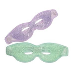 Popetpop 2gab Atkārtoti lietojami acu spilventiņi Eye Cover Sleep Eye Mask Portable Eye Packs. Ice Eye Mask Cold Eye Pads Cold Eye Pads Acu Cold Pad Dzesēšanas Pad Silts Pack PVC Karsts un Auksts