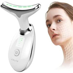 Anlan Face Massager Against Wrinkles, ANLAN Face Beauty Device with 3 Modes, 45°C V Face Beauty Meter Face Device for Skin Tightening & Lifting EMS Face Massage for Women Men V Shape Face Device