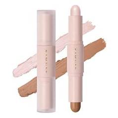 Kimuse Contour Pen Highlighter, Контурная ручка-консилер для четкого и подчеркивающего образа, Contour Stick Bronzer для макияжа лица для всех типов кожи, кремовая