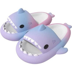 ChayChax Shark Sildes Slippers for Men and Women, Children Shark Slippers, Summer Slippers, Bath Slippers, Non-Slip Shower Bathing Shoes, Beach Sandals