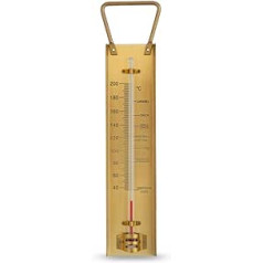 Brass Sugar & Jam Thermometer. Ideal preserve or confectionery thermometer by ETI