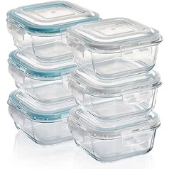 Grizzly Storage Containers Made of Glass with Lids