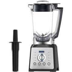 Blender Smoothie Maker, 2000 W Powerful Blender with 2L BPA-Free Tritan Container, 8 Sharp Blades with 30,000 RPM High-Speed Blender Mixer for Ice/Nut/Fruit