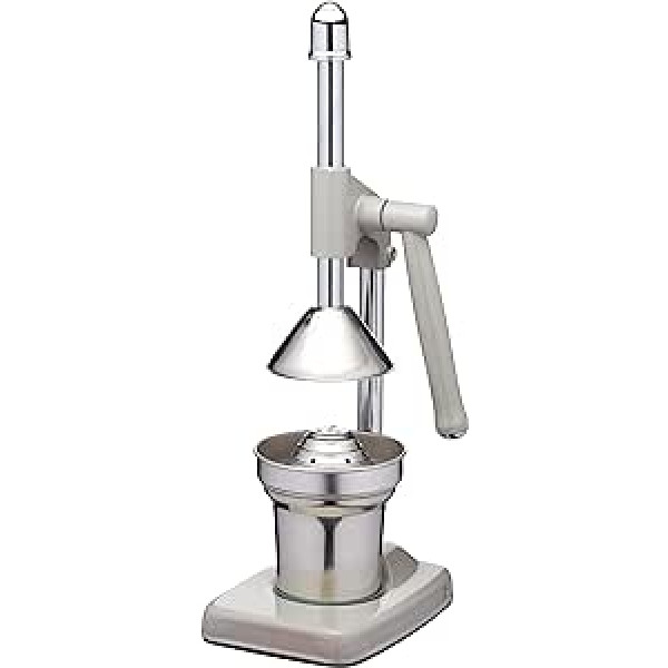 Living Nostalgia Heavy Duty Lever-Arm Juicer, French Grey