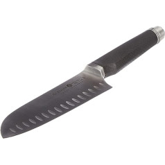 De pircēja Santoku nazis, nerūsējošais tērauds, sudrabs, 27,9 x 20,1 x 10,9 cm