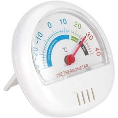 Accurate Large Dial Thermometer Freezer Thermometer Kitchen House (White)