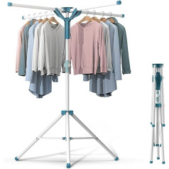 AISIR Clothes Drying Rack Clothes Rack Foldable Ironing Clothes Rack Clothes Dryer for Balcony, Indoors, Outdoors