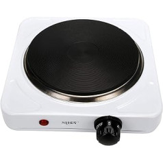 SHOV Single Cooking Plate Electric Camping Hob 1500 W