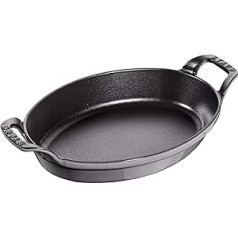 Staub 1302318 ovāls cepeštrauks, 24 cm, grafīta pelēks