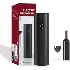 Electric Corkscrew Wine Bottle Opener Wine Opener for 4 x AAA Batteries (Not Included) Wine Opener Gifts for Men Christmas Parties Wine Bottle Opener Father's Day Gifts for Dad