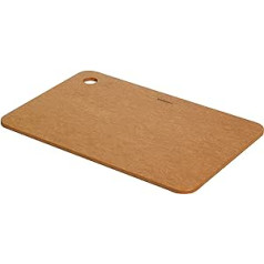 Combekk Chopping Board, 100% Recycled Paper, 20 x 30 cm, Made in Holland, 6 mm Thickness, Dishwasher Safe, Natural