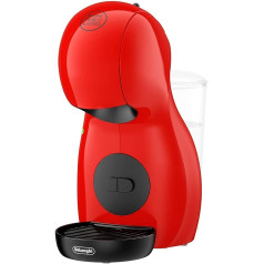 De'Longhi Nescafé Dolce Gusto Piccolo XS EDG kapsulu mašīna karstajiem un aukstajiem dzērieniem 15 bāru sūkņa spiediena manuāla ūdens dozēšana, sarkana