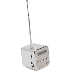 Hemobllo mazs radio ar barošanas spraudni 1 komplekts Mini mazs dators bezvadu dators USB dators mini bezvadu vintage mūzikas atskaņotājs ligzdas radio