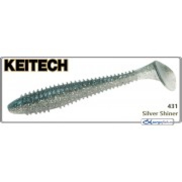 Silikona māneklis KEITECH Swing IMPACT FAT 3.8 - 431