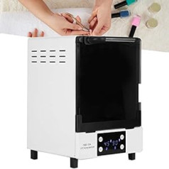 ‎Brrnoo 100 W profesionāls UV sterilizators, 12 l UV digitālais displeja korpuss, ultravioletais skapis, nagu mākslas instrumentiem, dvielis, frizierim, manikīram, pedikīram