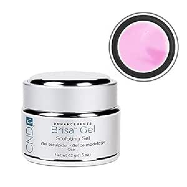 CND Brisa Nagellack, warmes Rosa semi-transparent 14 g.