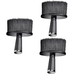 Beaupretty 3pcs Hair Brush Dusting Brush for Face Hairdressing Feather Duster Facial Cleansing Dusters for Cleaning Barber Duster Neck Brush Main Cleaning Brush Comb Duster