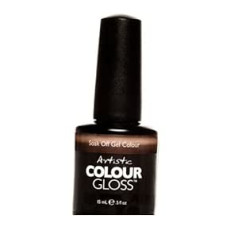 Artistic Māksliniecisks nagu dizains Soak Off Color Gloss Gel Polish Coffee Brown 03071 Luxe