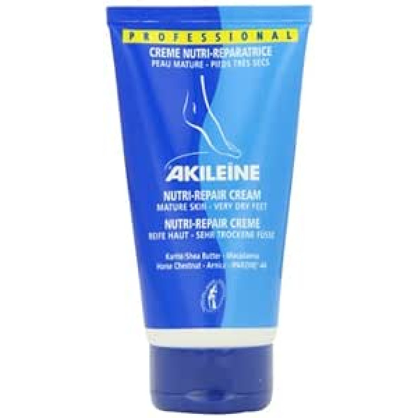 Akileïne Akileine Nutri-Repair-Karite regeneration foot cream for demanding and dry feet, 150ml, 150 ml