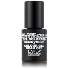 Layla Cosmetics Laylagel lakas krāsa, saglabājiet pēdējo sarkano, 1 iepakojumu (1 x 0,01 L)