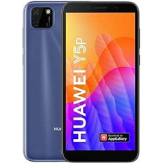 Huawei Y5P viedtālrunis 32 GB, 2 GB RAM, divas SIM kartes, Phantom Blue