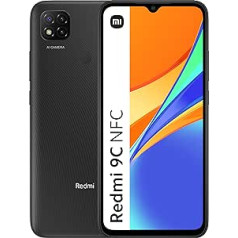 Xiaomi Redmi 9C viedtālrunis 64 GB, 3 GB RAM, Dual Sim, Midnight Grey