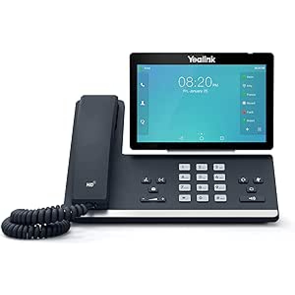 Yealink IP telefons SIP-T58A VoIP-Telefon, schwarz