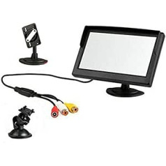 BW – TFT LCD monitors automašīnai, 12,7 cm