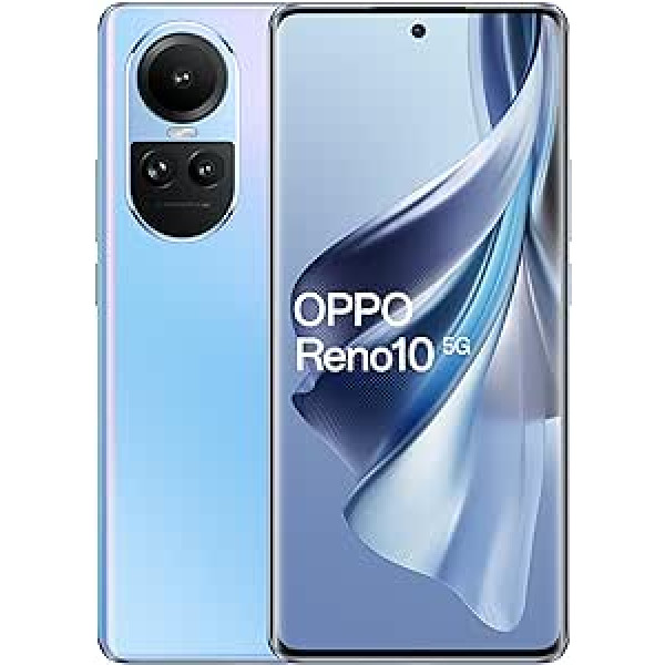 OPPO Reno 10 5G 17 cm (6,7 collas) Double SIM karte Android 13 USB Type-C 8 Go 256 Go 5000 mAh zila