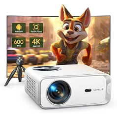 Projector 5G WiFi Bluetooth, 15000 Lumens Full HD 1080P WiMiUS Projector 4K Supports Correction 4P/4D