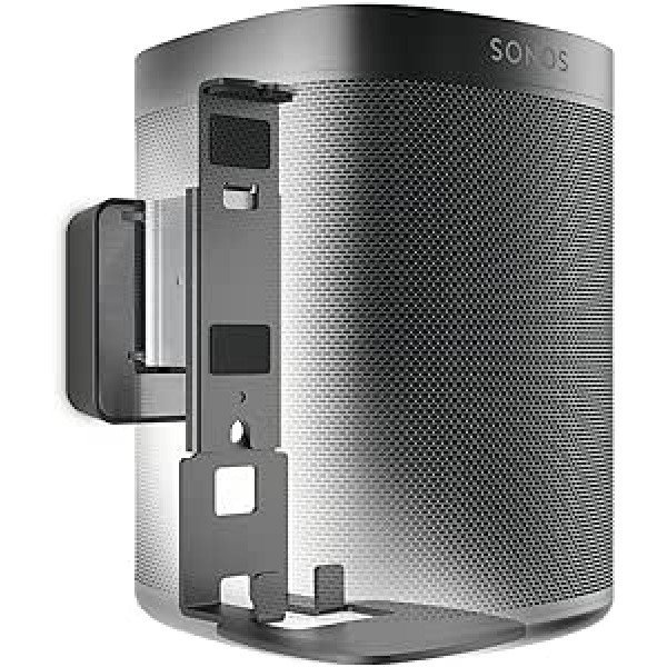 Vogel's Sound 4201 Sonos sienas stiprinājums priekš Sonos One un Play: 1, melns